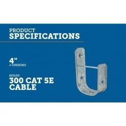 4 in. J Hook Cable Support (25-Pack) by Southwire -Electro Gear Shop southwire accessories jhk 64 44 1000
