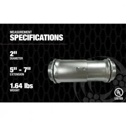 2 in. x 5 in. to 7 in. Adjust-It Box-to-Box Connector by Southwire -Electro Gear Shop southwire accessories man200s 66 1000