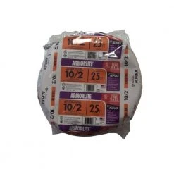 10/2 x 25 ft. Solid CU MC (Metal Clad) Armorlite Cable by Southwire