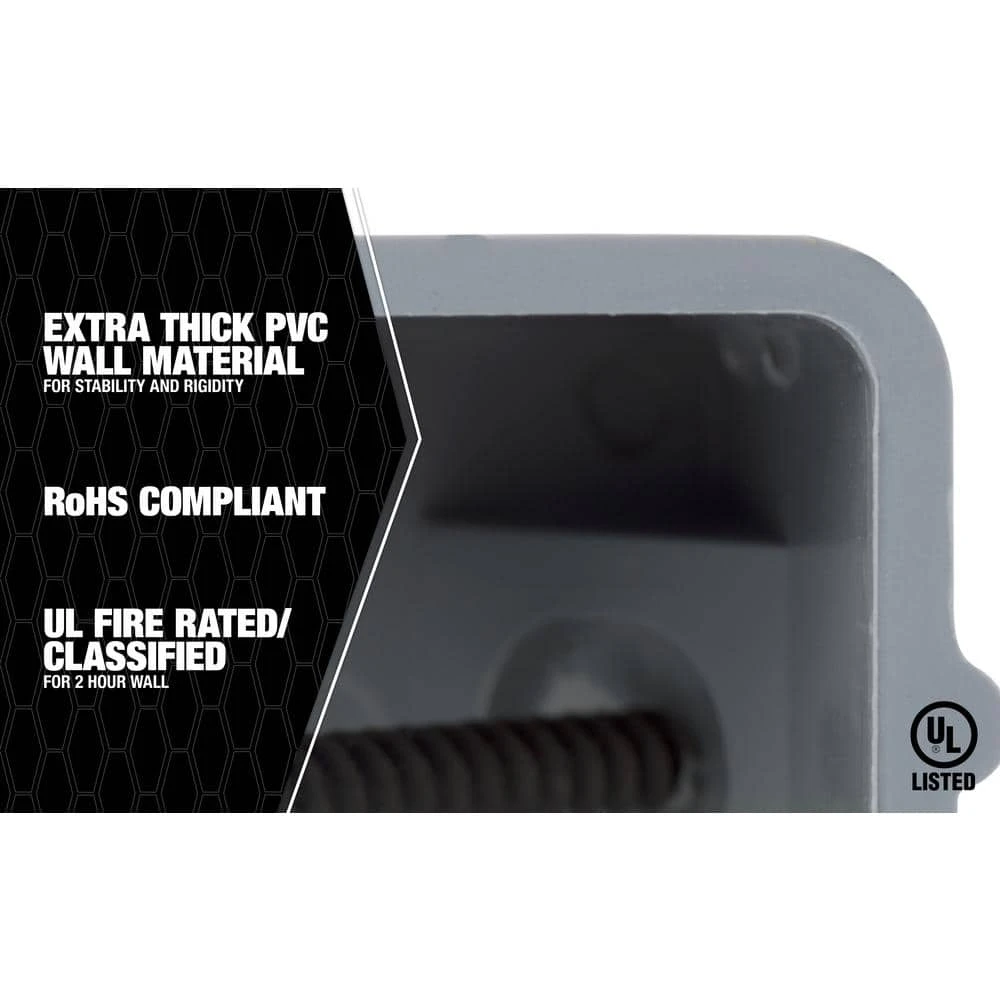 Smart Box 1-Gang Adjustable Depth Device Box by Southwire 6 Smart Box 1-Gang Adjustable Depth Device Box by Southwire - Image 6