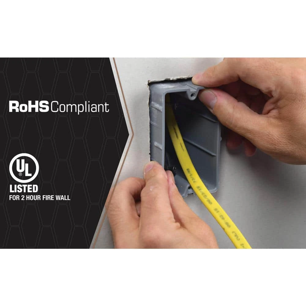 Smart Box 1-Gang 22.5/c Adjustable Depth Device Box by Southwire 4 Smart Box 1-Gang 22.5/c Adjustable Depth Device Box by Southwire - Image 4