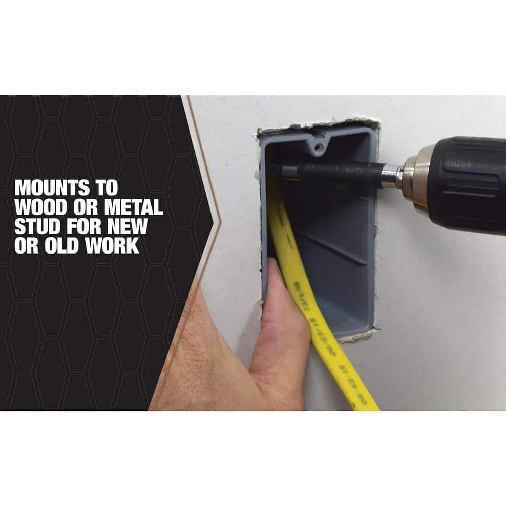 Smart Box 1-Gang 22.5/c Adjustable Depth Device Box by Southwire 3 Smart Box 1-Gang 22.5/c Adjustable Depth Device Box by Southwire - Image 3