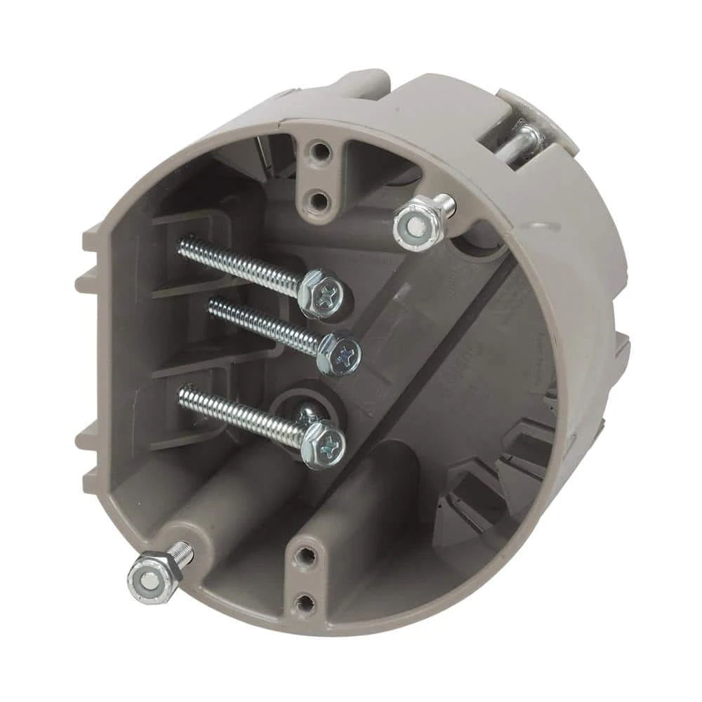 Smart Box Adjustable Depth 75 lbs. Light Fixture Support/50 lbs. Ceiling Fan Support by Southwire 1 Smart Box Adjustable Depth 75 lbs. Light Fixture Support/50 lbs. Ceiling Fan Support by Southwire