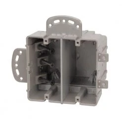 Smart Box 2-Gang Multi-Mount Adjustable Depth Device Box by Southwire