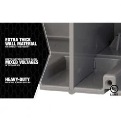 Smart Box 2-Gang Multi-Mount Adjustable Depth Device Box by Southwire -Electro Gear Shop southwire boxes brackets msbmmt2g a0 1000