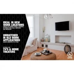 Smart Box 4-Gang Multi-Mount Adjustable Depth Device Box by Southwire -Electro Gear Shop southwire boxes brackets msbmmt4g 40 1000