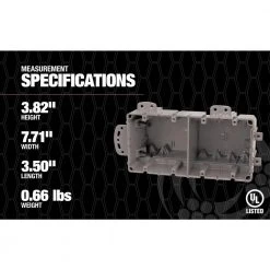 Smart Box 4-Gang Multi-Mount Adjustable Depth Device Box by Southwire -Electro Gear Shop southwire boxes brackets msbmmt4g c3 1000