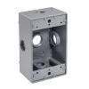 3/4 in. Weatherproof 5-Hole Single Gang Electrical Box (25-Pack) by Southwire