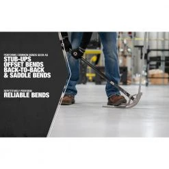 1/2 in. EMT Aluminum Head Conduit Bender by Southwire -Electro Gear Shop southwire conduit benders 58281340 1f 1000