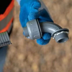 1 in. Liquidtight NM 90-Degree PVC Conduit Fitting Connector by Southwire -Electro Gear Shop southwire conduit fittings 58308202 66 1000
