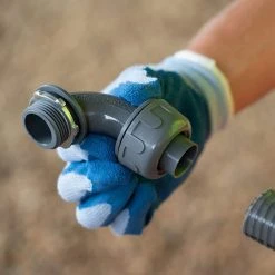 1 in. Liquidtight NM 90 Degree PVC Conduit Fitting Connector (10-Pack) by Southwire -Electro Gear Shop southwire conduit fittings 58308257 76 1000