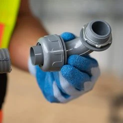 1 in. Liquidtight NM 90 Degree PVC Conduit Fitting Connector (10-Pack) by Southwire -Electro Gear Shop southwire conduit fittings 58308257 fa 1000