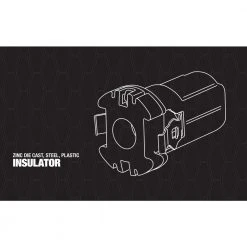 3/8 in. Cut-In Snap Lock MC/AC Box Connector (25-Pack) by Southwire 9 3/8 in. Cut-In Snap Lock MC/AC Box Connector (25-Pack) by Southwire -Electro Gear Shop southwire conduit fittings mcs38 a0 1000