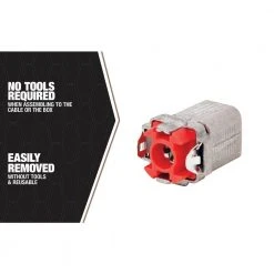 Double Snap 3/8 in. MC/AC/BX Box Connector (50-Pack) by Southwire -Electro Gear Shop southwire conduit fittings mds38 40 1000