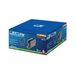 Clip-It 1/2 in. Conduit Clip for EMT, Rigid and PVC (100-Pack) by Southwire -Electro Gear Shop southwire conduit fittings mkm28 c3 1000
