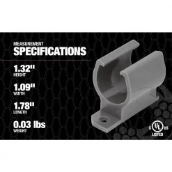 Clip-It 3/4 in. Conduit Clip for EMT PVC (100-Pack) by Southwire 12 Clip-It 3/4 in. Conduit Clip for EMT PVC (100-Pack) by Southwire -Electro Gear Shop southwire conduit fittings mkm30 fa 1000