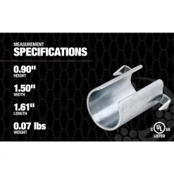 Smart Shield 1 in. Nail Guard (100-Pack) by Southwire -Electro Gear Shop southwire conduit fittings mng100 44 1000