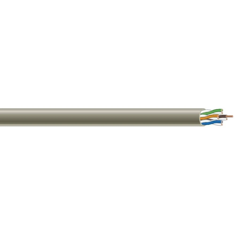 100 ft. Gray 24/4 Solid CU CAT5e CMR (Riser) Data Cable by Southwire 2 100 ft. Gray 24/4 Solid CU CAT5e CMR (Riser) Data Cable by Southwire - Image 2