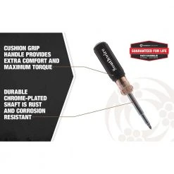 12-In-1 Multi-Bit Screwdriver with Comfort Grip Handle by Southwire -Electro Gear Shop southwire electrical screwdrivers nut drivers 59723940 4f 1000