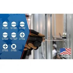 USA 8-Piece Screwdriver Set by Southwire -Electro Gear Shop southwire electrical screwdrivers nut drivers 65139940 4f 1000