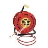 50 ft. 14/3 Red Cord Reel Power Station with 6 Outlets by Southwire