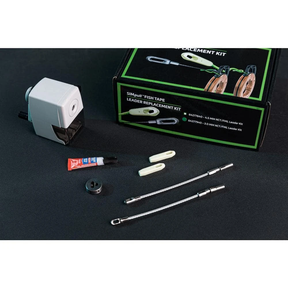 SIMpull Replacement Leader Kit, 2x of each Leader Included 3.0mm by Southwire 1 SIMpull Replacement Leader Kit, 2x of each Leader Included 3.0mm by Southwire