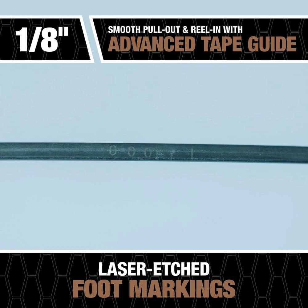 240 ft. 1/8 in. Stainless Steel Fish Tape by Southwire 4 240 ft. 1/8 in. Stainless Steel Fish Tape by Southwire - Image 4