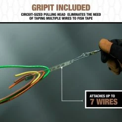 240 ft. 1/8 in. Stainless Steel Fish Tape by Southwire 10 240 ft. 1/8 in. Stainless Steel Fish Tape by Southwire -Electro Gear Shop southwire fish tape poles 67014940 44 1000