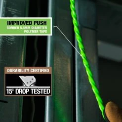 SIMpull 125 ft. 5.5 mm Flexible Metal Leader Fish Tape by Southwire -Electro Gear Shop southwire fish tape poles 67015240 4f 1000