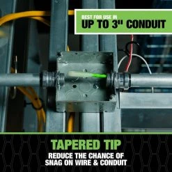 SIMpull 125 ft. 5.5 mm Non-Conductive Tip Fish Tape by Southwire -Electro Gear Shop southwire fish tape poles 67015540 44 1000