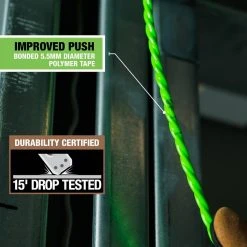 SIMpull 125 ft. 5.5 mm Non-Conductive Tip Fish Tape by Southwire -Electro Gear Shop southwire fish tape poles 67015540 4f 1000