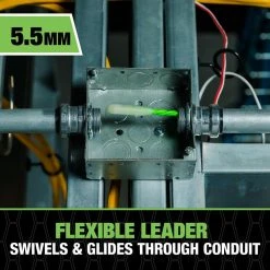 Simpull 240 ft. 5.5 m Tube Fish Tape with both Fml and Nct Tips by Southwire -Electro Gear Shop southwire fish tape poles 67015840 1f 1000
