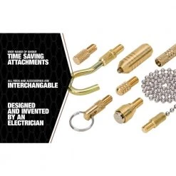 Super Rod Cable Rod Mega Set Cable Routing Tool by Southwire -Electro Gear Shop southwire fish tape poles msrmx 44 1000