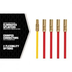 Super Rod Cable Rod Standard Plus Set Cable Routing Tools by Southwire 9 Super Rod Cable Rod Standard Plus Set Cable Routing Tools by Southwire -Electro Gear Shop southwire fish tape poles msrss 1f 1000