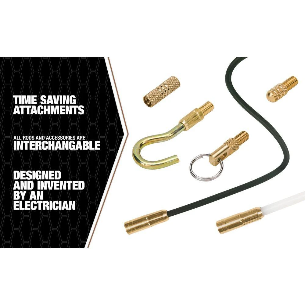 Super Rod Cable Rod Standard Plus Set Cable Routing Tools by Southwire 5 Super Rod Cable Rod Standard Plus Set Cable Routing Tools by Southwire - Image 5