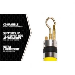 Super Rod Telescopic Pole Cable Routing Tool by Southwire -Electro Gear Shop southwire fish tape poles msrtp 1f 1000
