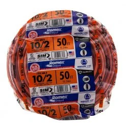 50 ft. 10/2 Solid Romex Simpull CU NM-B W/G Wire by Southwire 12 50 ft. 10/2 Solid Romex Simpull CU NM-B W/G Wire by Southwire -Electro Gear Shop southwire nm wires 28829022 1d 1000