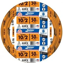 50 ft. 10/2 Solid Romex Simpull CU NM-B W/G Wire by Southwire