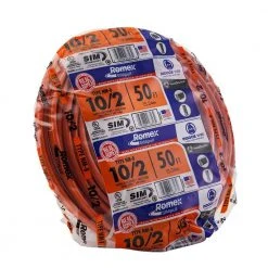 50 ft. 10/2 Solid Romex Simpull CU NM-B W/G Wire by Southwire 14 50 ft. 10/2 Solid Romex Simpull CU NM-B W/G Wire by Southwire -Electro Gear Shop southwire nm wires 28829022 77 1000