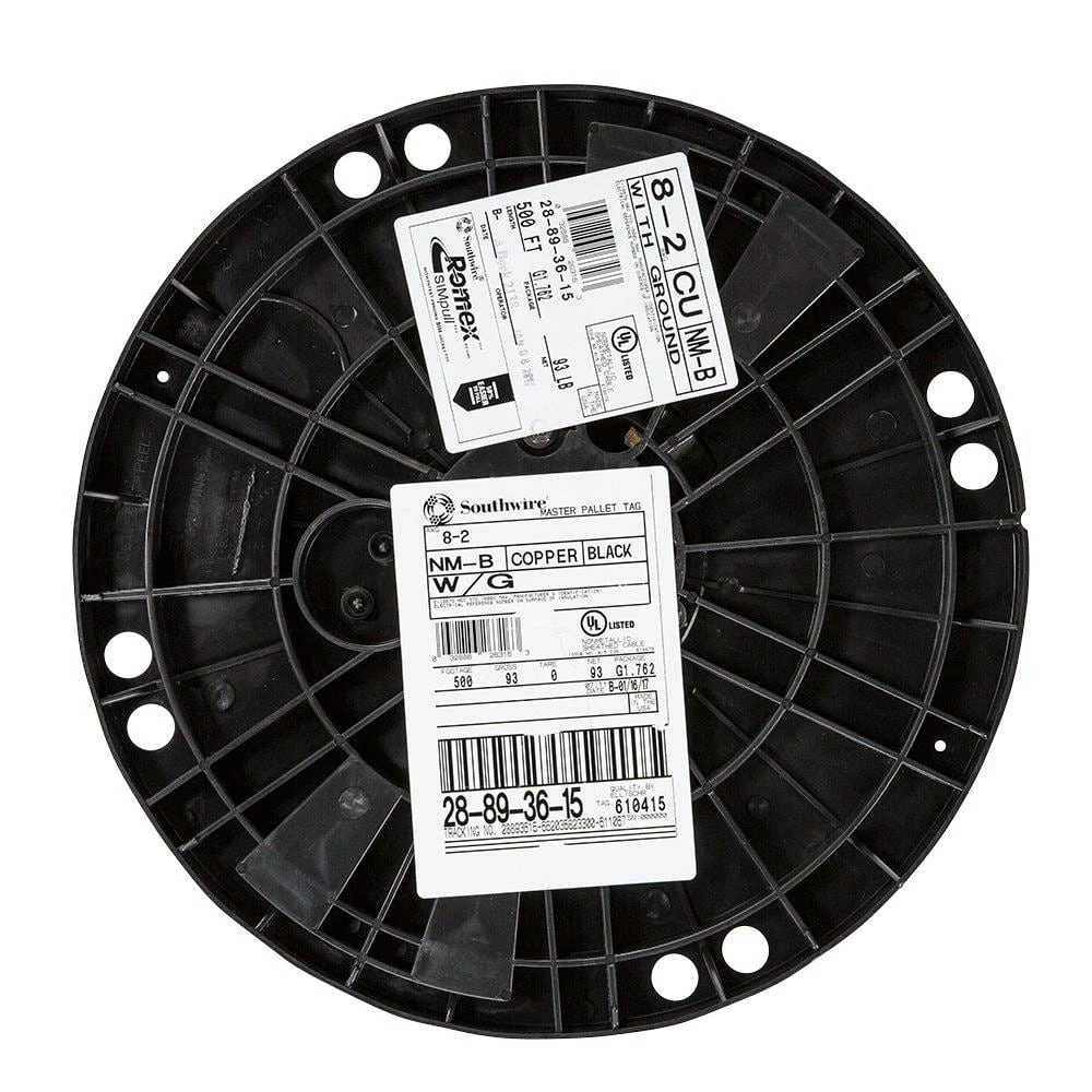 500 ft. 8/2 Stranded Romex SIMpull CU NM-B W/G Wire by Southwire 4 500 ft. 8/2 Stranded Romex SIMpull CU NM-B W/G Wire by Southwire - Image 4