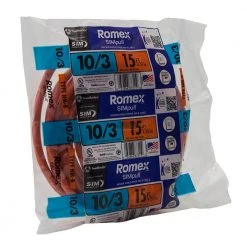 15 ft. 10/3 Solid Romex SIMpull CU NM-B W/G Wire by Southwire -Electro Gear Shop southwire nm wires 63948427 77 1000
