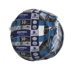50 ft. 8/3 Stranded Romex SIMpull CU NM-B W/G Wire by Southwire -Electro Gear Shop southwire nm wires 63949232 1d 1000