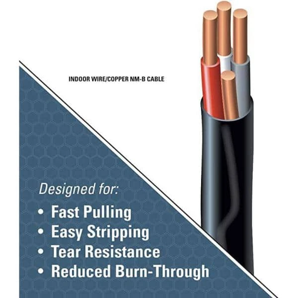 25 ft. 6/3 Stranded Romex SIMpull CU NM-B W/G Wire by Southwire 5 25 ft. 6/3 Stranded Romex SIMpull CU NM-B W/G Wire by Southwire - Image 5