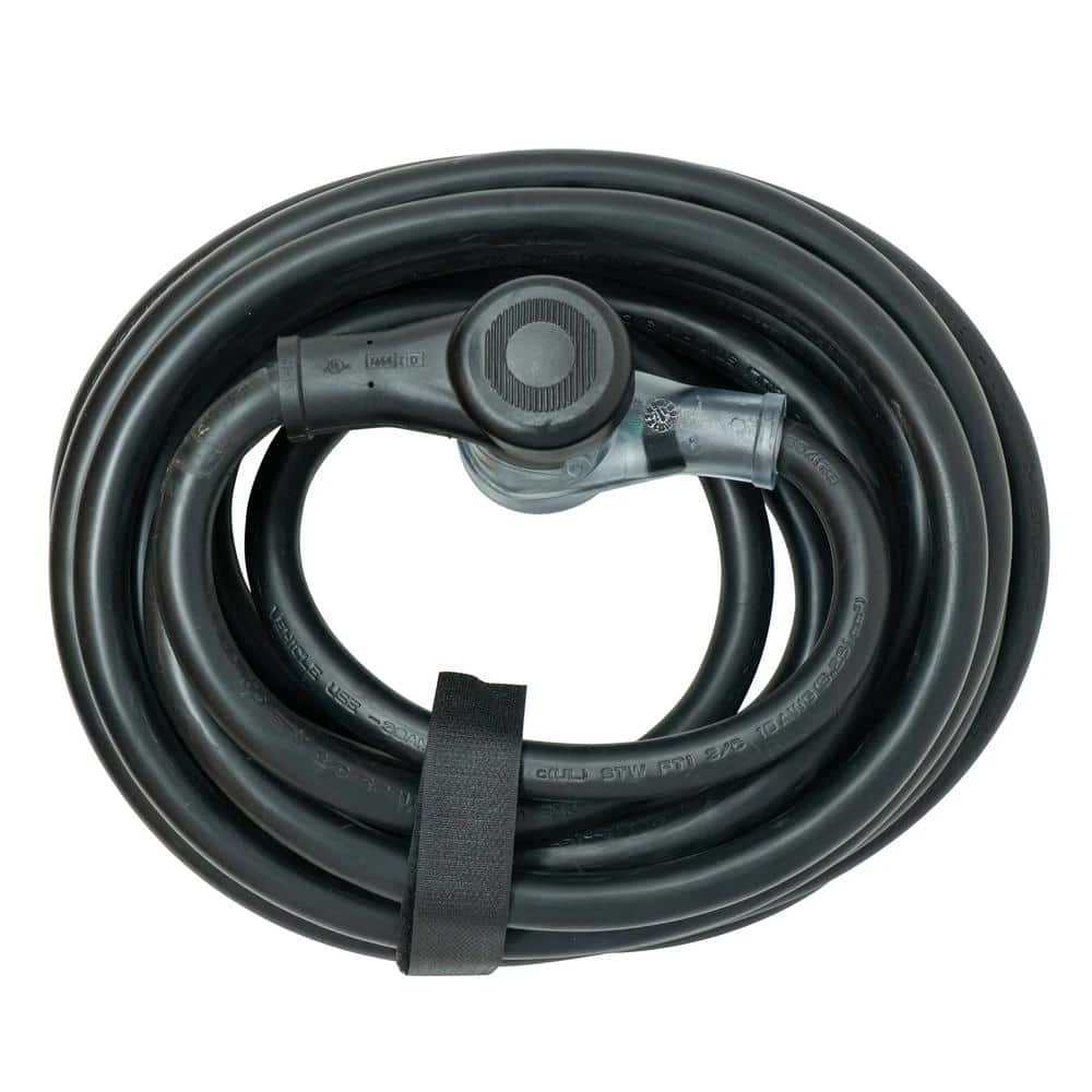 30 ft. 10/3 STW 30-Amp RV Power Extension Cord with Power Light Lighted Plug by Southwire 2 30 ft. 10/3 STW 30-Amp RV Power Extension Cord with Power Light Lighted Plug by Southwire - Image 2