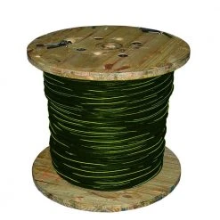 1000 ft. 1/0-1/0-2 Black Stranded AL Triplex Brenau URD Cable by Southwire