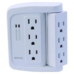 6-Outlet 1440-Joule Plug-In Space Saver Swivel Surge Protector by Southwire 7 6-Outlet 1440-Joule Plug-In Space Saver Swivel Surge Protector by Southwire -Electro Gear Shop southwire surge protectors 41423 a0 1000