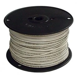(By-the-Foot) 4 White Stranded CU SIMpull THHN Wire by Southwire