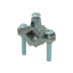 1/2-1 in. Zinc Ground Clamp for # 10 SOL/STR - # 2 STR Wire by Southwire