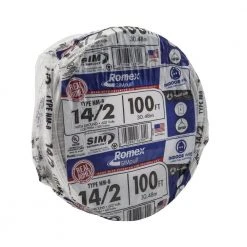 100 ft. 14/2 Solid Romex SIMpull CU NM-B W/G Wire by Southwire 17 100 ft. 14/2 Solid Romex SIMpull CU NM-B W/G Wire by Southwire -Electro Gear Shop southwire xhhw wires 28827428 c3 1000