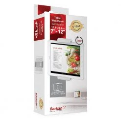 Barkan 7 in to 12 in Fixed Tablet Wall Mount for Tablets up to 3 lbs by Barkan a Better Point of View 13 Barkan 7 in to 12 in Fixed Tablet Wall Mount for Tablets up to 3 lbs by Barkan a Better Point of View -Electro Gear Shop white barkan a better point of view tablets accessories t50 44 1000
